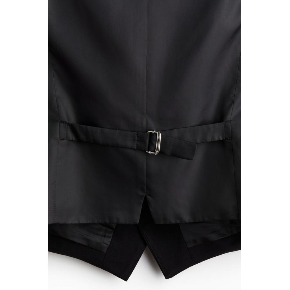 H M Suit Vest sliM Fit Black