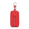 Genuine Leather Key Case With Zipper Pocket Car Keys Stylish Waist Clip Holder In Multiple Colors