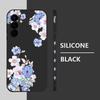 Husă Moale TPU cu Model Floral Pentru Samsung Galaxy S25 S22 S23 S24 Ultra S24 FE A56 A55 A53 A54 A15 A16 A36 5G Husă de Telefon din Silicon