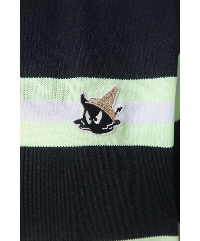 WAAC Women Stripe Loose-Fit Polo Wwtcm26503Nyd