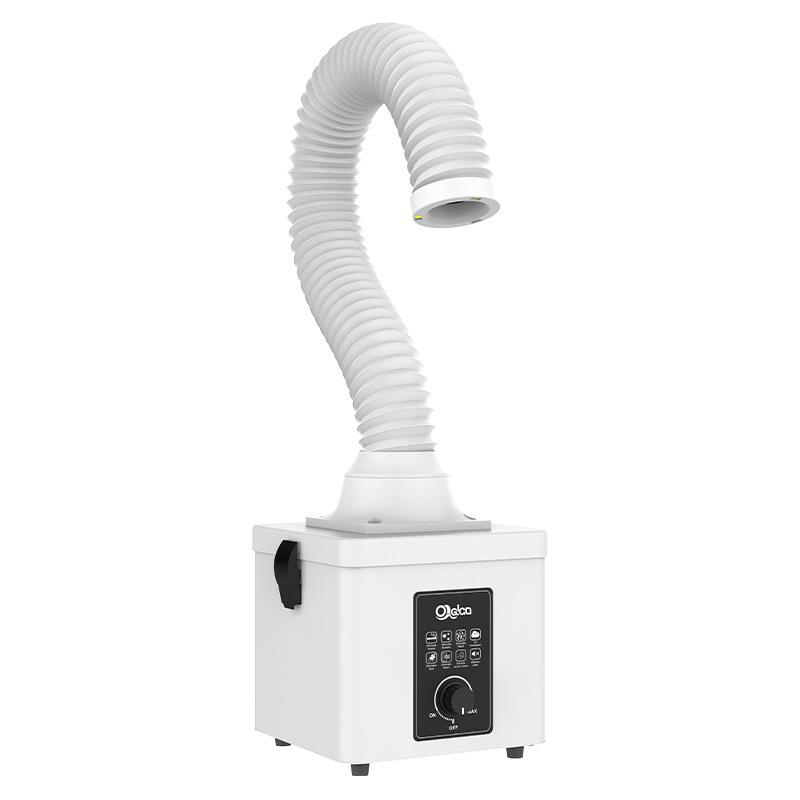 Compact Desktop Welding Fume Extractor for Soldering and Smoke Filtration