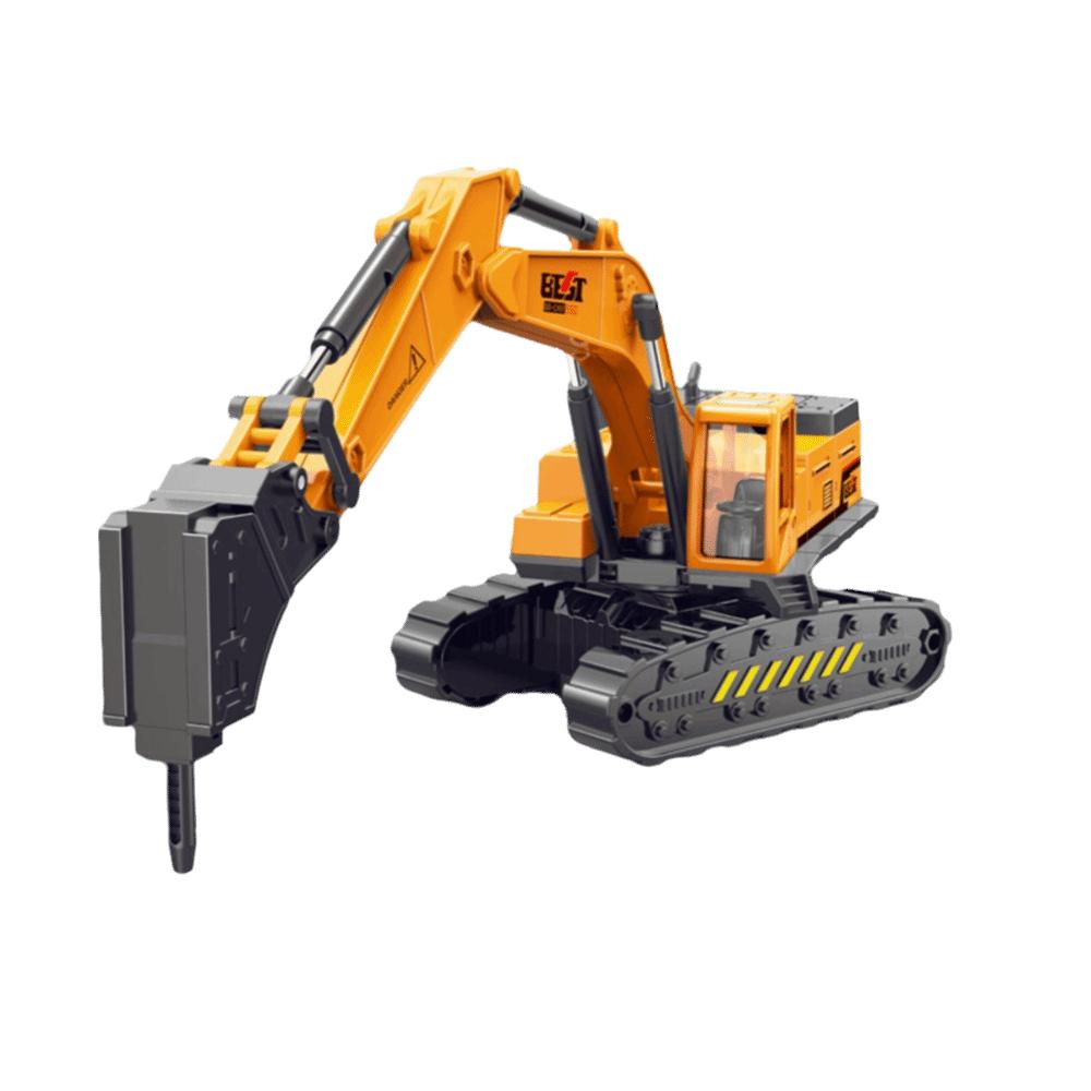 

Inertial Model Engineering Diecast Bulldozer Engineering Diecast Excavator Boys Gift Style 1