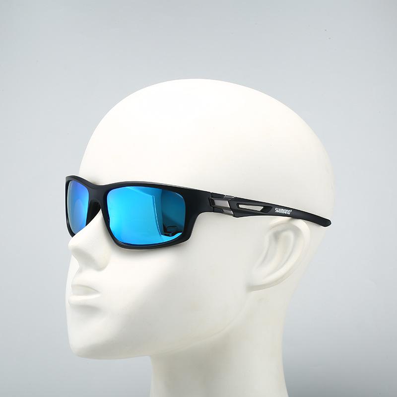 New Fishing Polarized Glasses Men's HD Luya Sea Special Sunglasses Sports Printed With LOGO