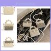 Stylish Pearl Childrens Crossbody Bag With Color Block Design For Kids Summer Fashion