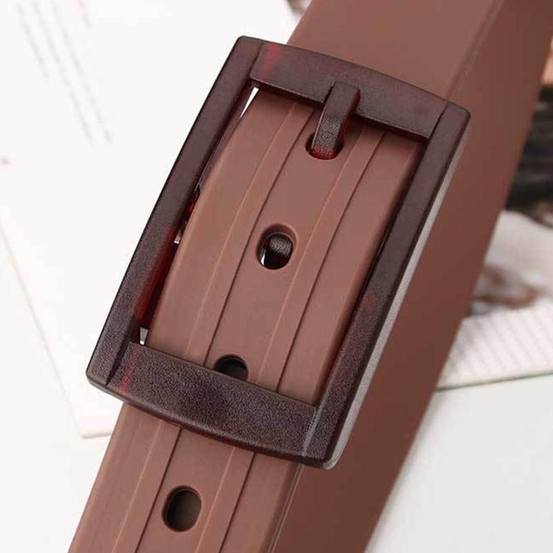Women Frosting Texture Waist Strap Retro Buckle Multi Color Belt All-match Coat Ladies Wide Harajuku Formal Waistband