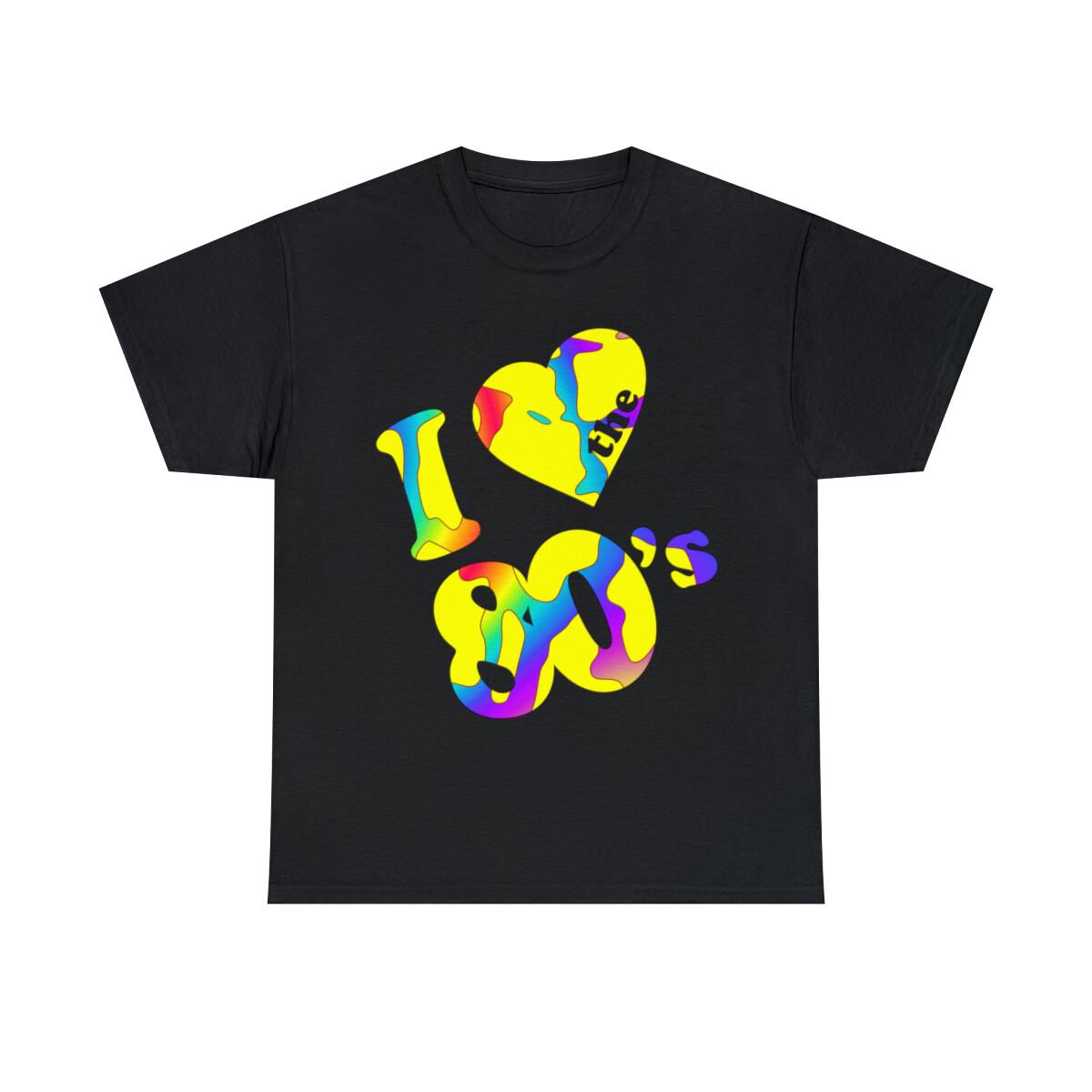 I Love The 80 s Graphic Tee Shirt, S-5XL S