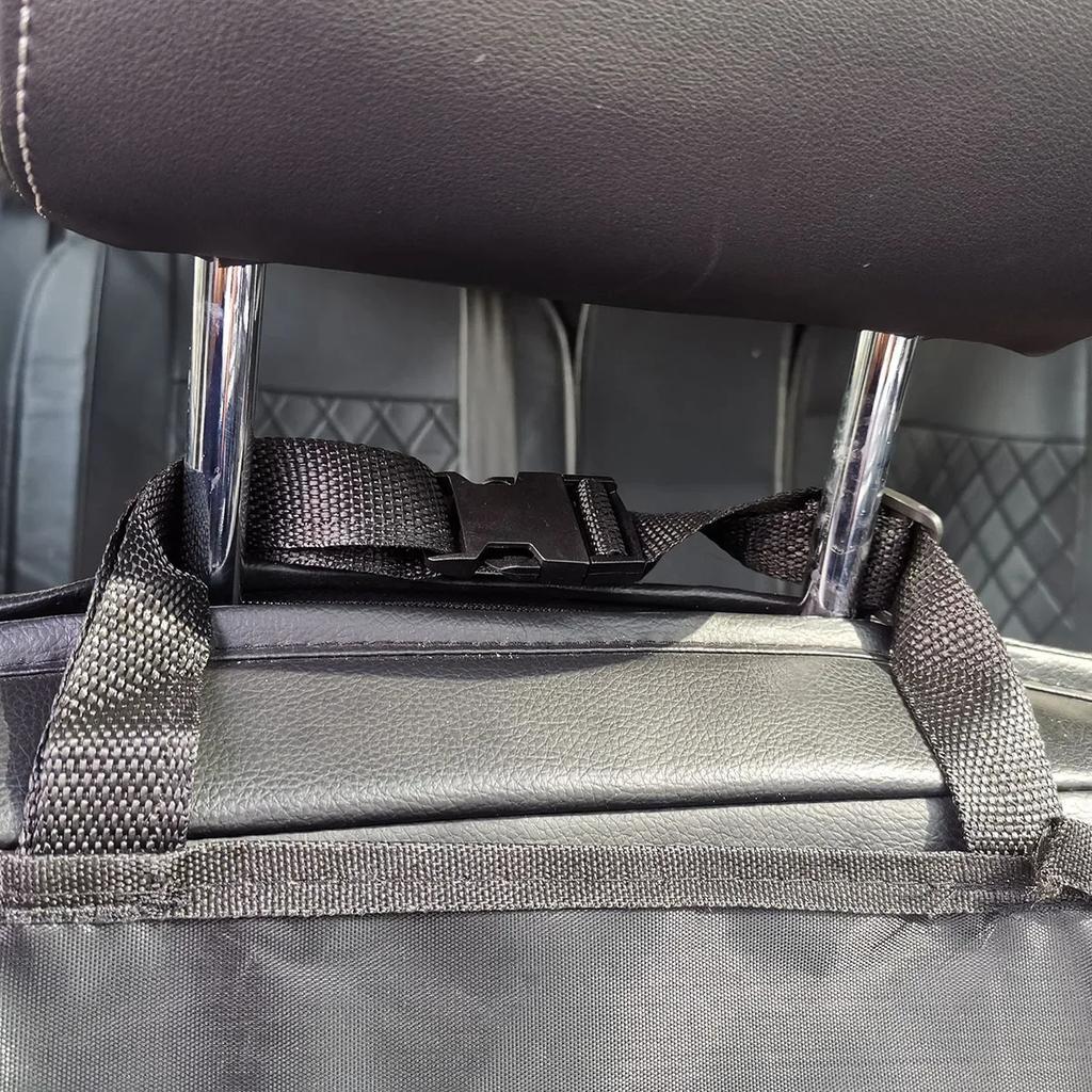 Waterproof Front Rear Seat Cover Protector Nylon Mat Safety Anti Scratch Travel Accessories for Cat Dog Pet Carrier Pet Supplies