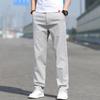 PLAYBOY Men's Summer Thin Loose Straight Casual Trousers