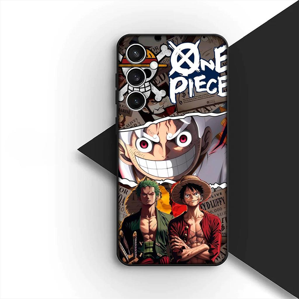 One Piece Luffy Roronoa Zoro Handyhülle für Samsung Galaxy S20 S22 S21 FE Ultra Plus A07 A17 A15 A16 A25 A57 A37 Hülle