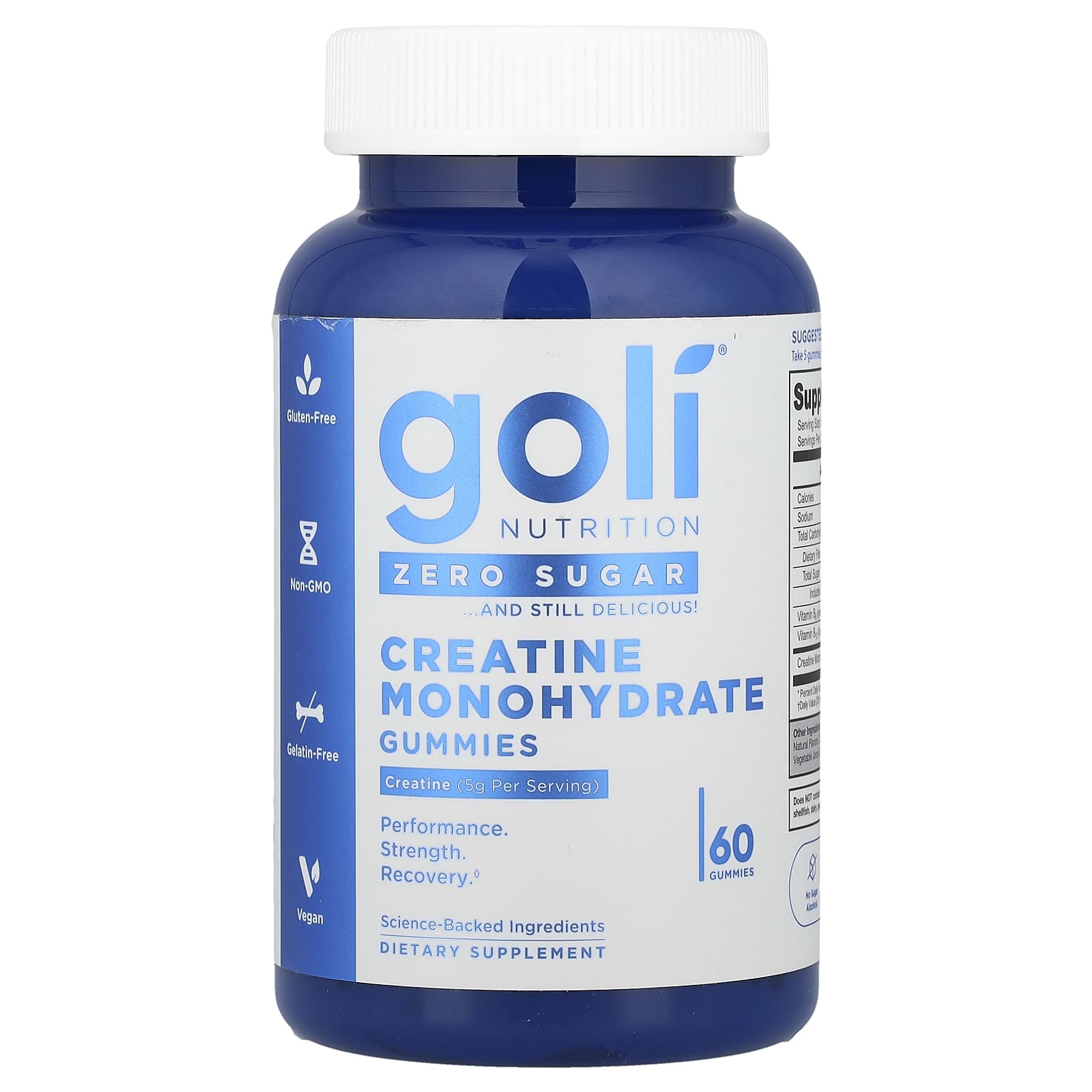 

Creatine Monohydrate Gummies, 60 Gummies