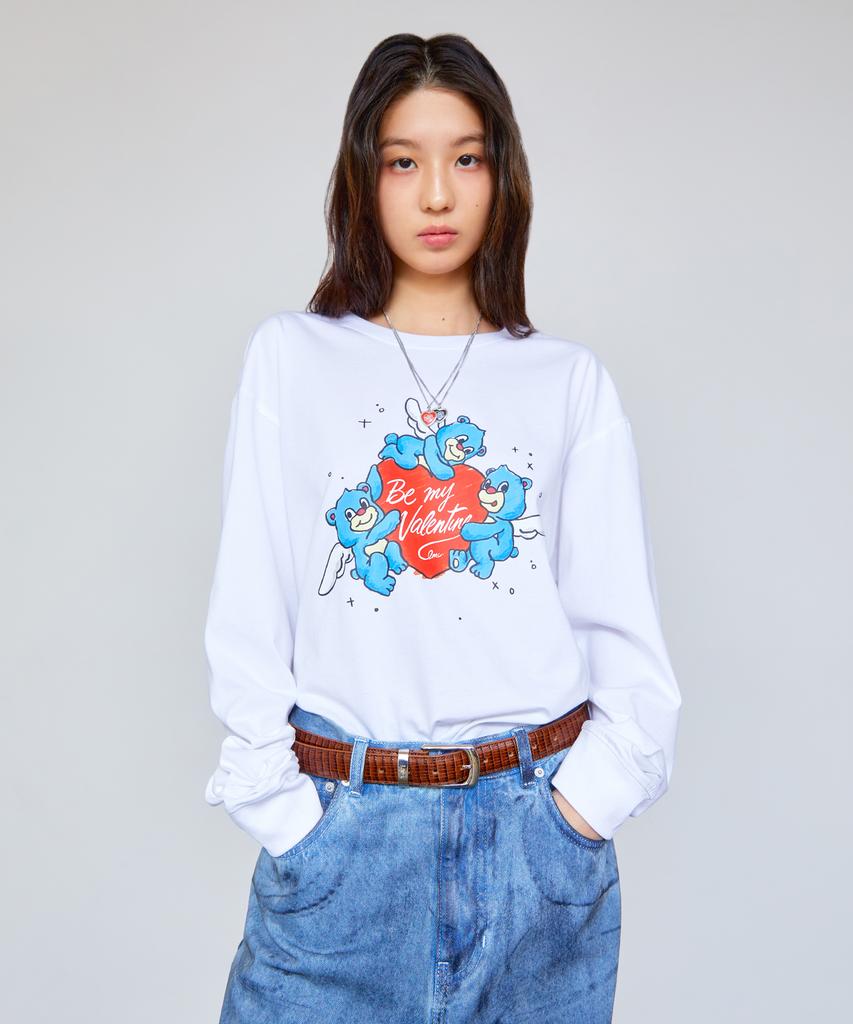 Lmc Heart Typo Pendant Necklace Red