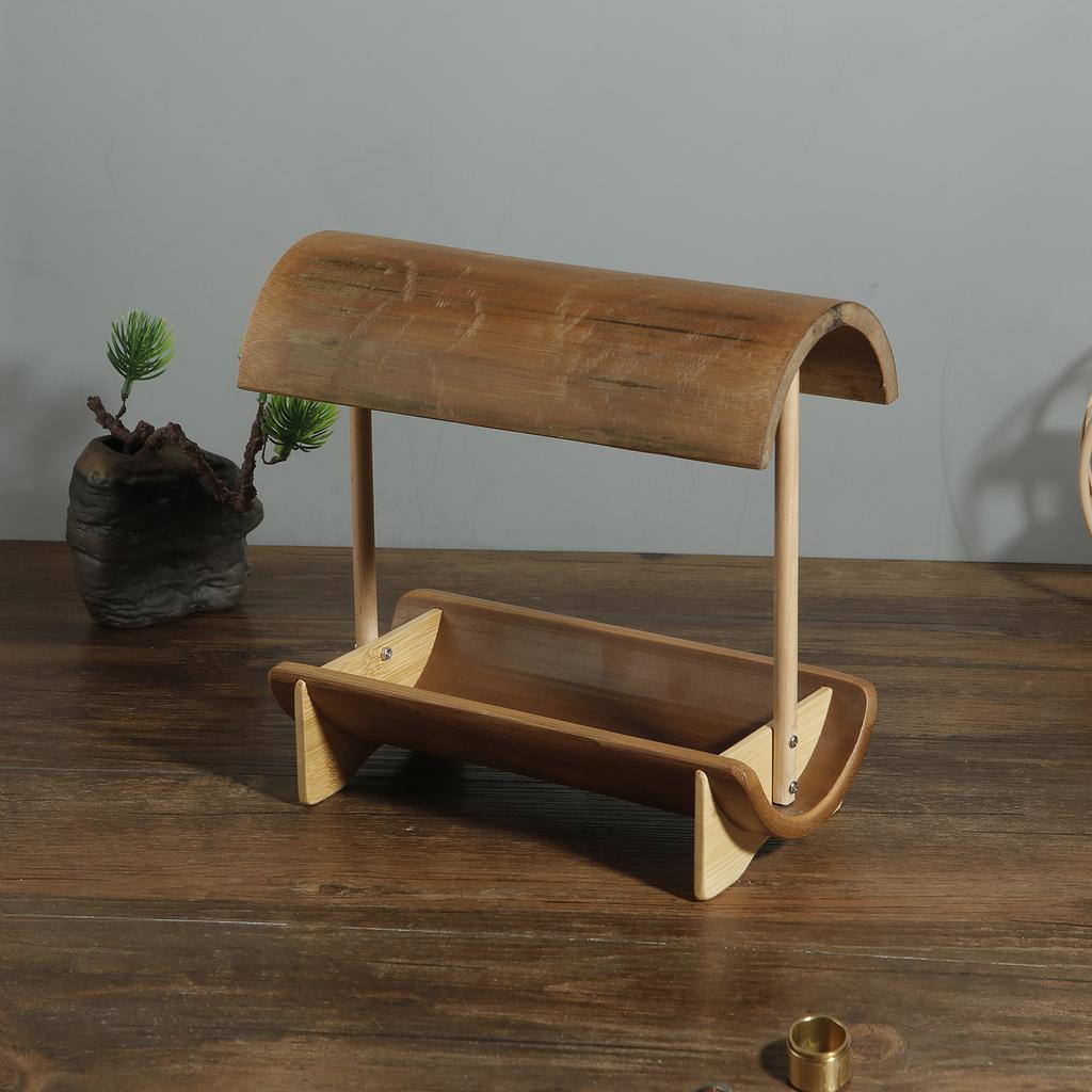 Bamboo Jewelry Holder Bracelet Earrings Necklace Watch Jewelry Organizer Holder Stand Classical Storage Rack Hanger