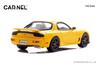 Hiko Seven CARNEL Scale Mazda Type 1997 Sunburst Yellow Finished Product CN439701 1/43 RX-7 RS-R (FD3S)