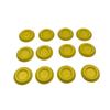 12Pcs New Colorful Dubia Roaches Feeder Bowls Small Size Durable Tiny Feeding Dish Reptile Mealworms Bowl Enclosures