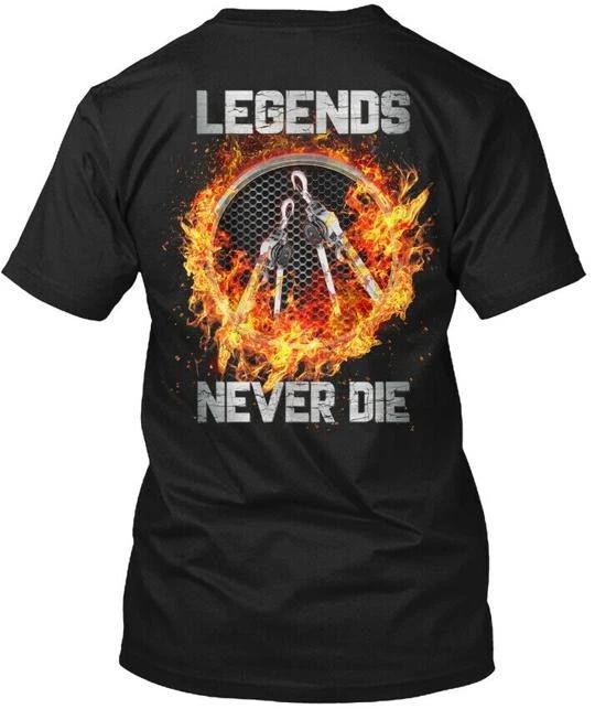 Lineman Legends Never Die T shirt Made in the USA Size S to 5XL XL