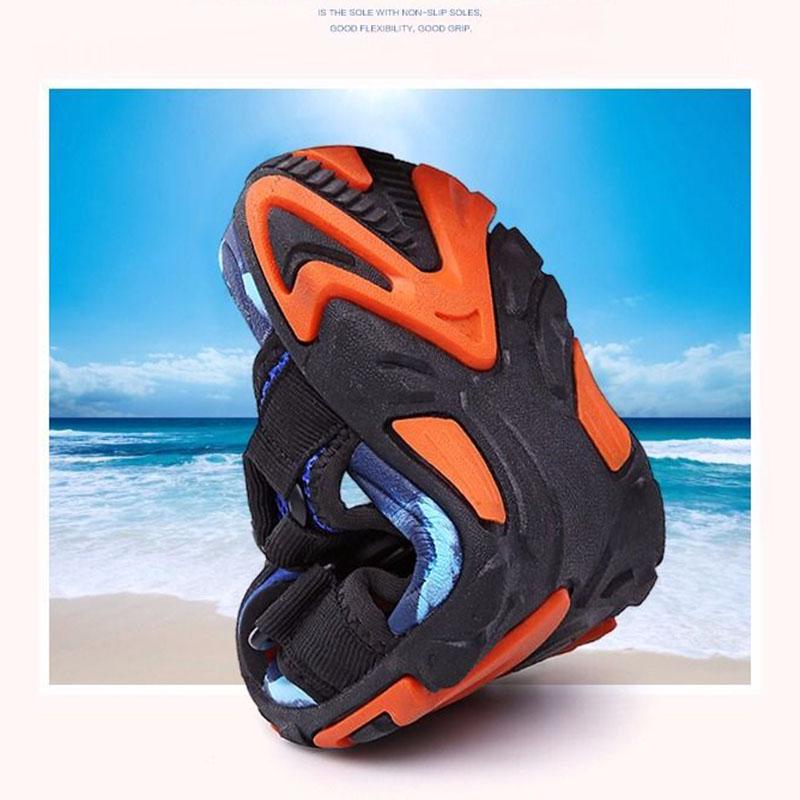 Kindersandalen Jungen - Sportliche Sandalen Mit Geschlossenen Zehen