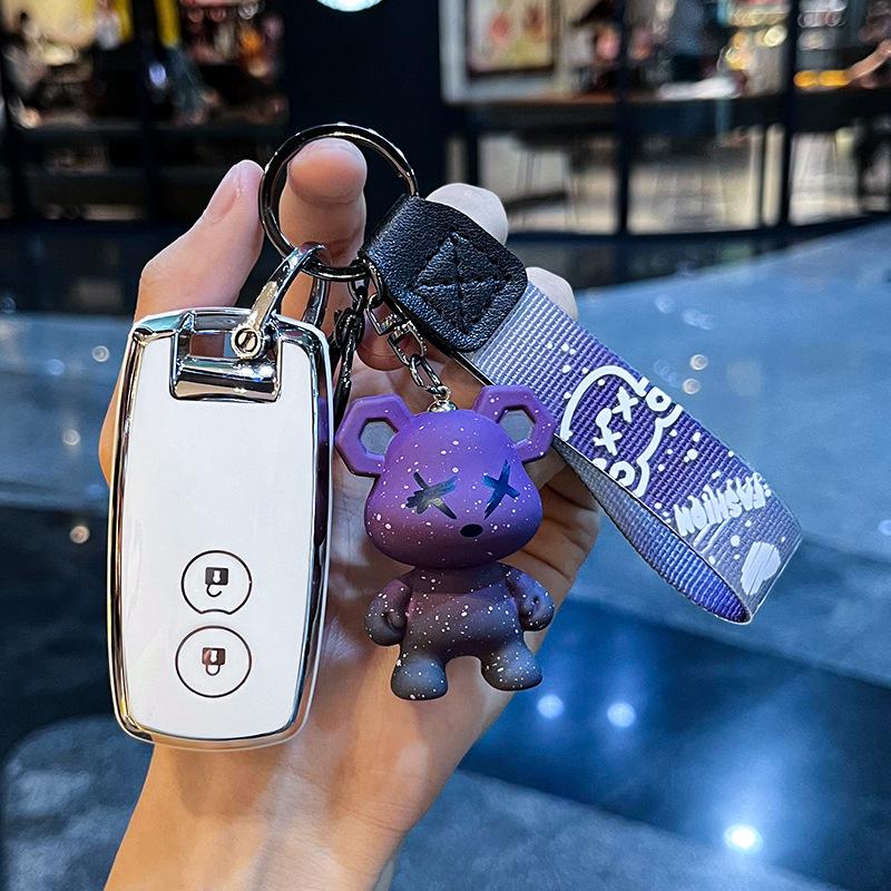 TPU Car Key Case Cover for Suzuki Swift for Suzuki Grand Vitara Swift SX4 S-Cross XL-7 Shell Fob Holder Keychain Protector