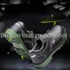 Labor Insurance Shoes Men's Pigskin Breathable Waterproof and Non-slip Steel Bag Head Anti-smashing and Stab-proof Safety Protective Shoes