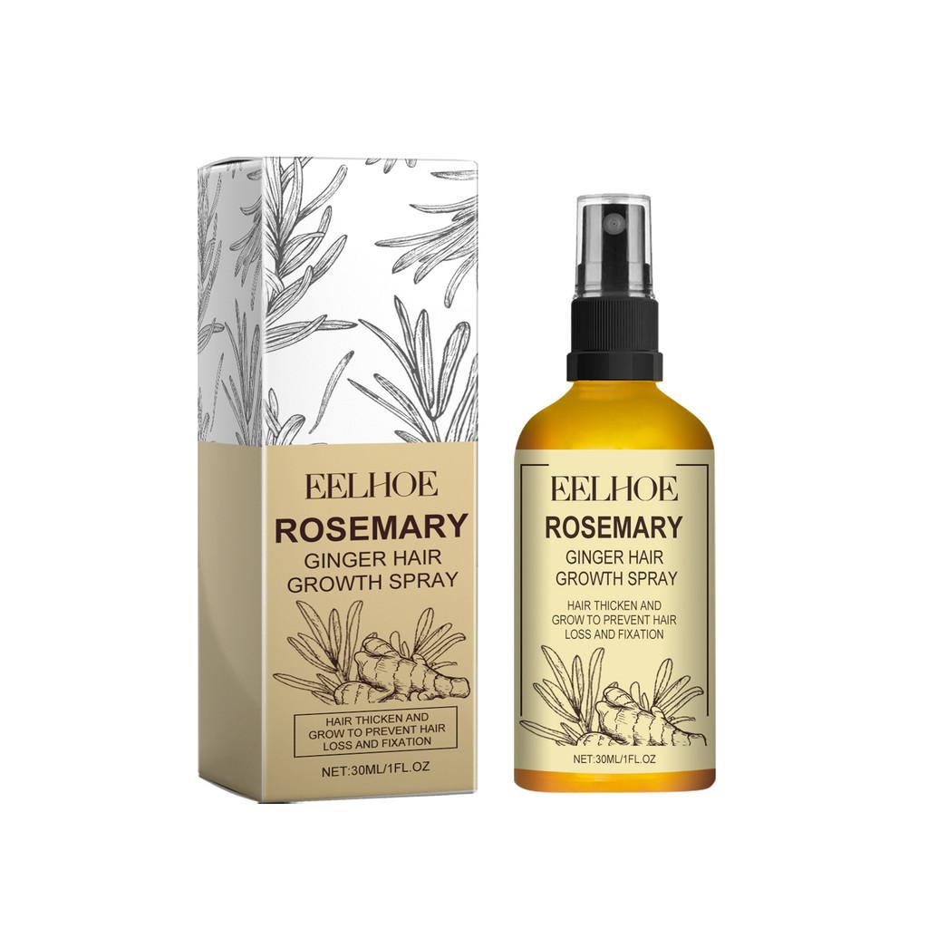 

Eelhoe Rosemary Ginger Series Nourishing Scalp Cleansing Hydrating Hair Care Set For Smooth Frizz-free Hair Growth Thick Hair Spray