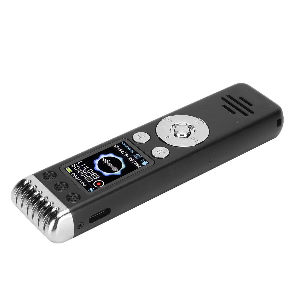 Digital Voice Recorder AI Intelligent HD Noise Reduction Voice Activated Recorder with Dual