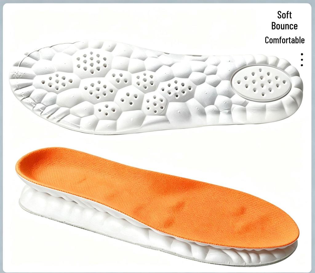 Solette Sportive 4D Cloud: Solette per Allenamento Militare Ammortizzanti, Deodoranti, Traspiranti, Assorbenti del Sudore, Morbide, Sollievo dal Dolore, Altamente Elastiche.