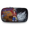 One Piece Wano Arc Pencil Case: Zoro & Luffy Design Storage Box