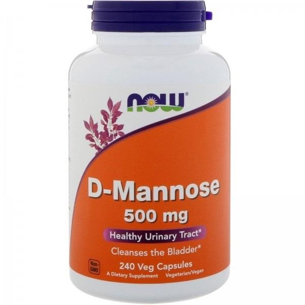 Now Foods - D-MANNOSE 500MG.