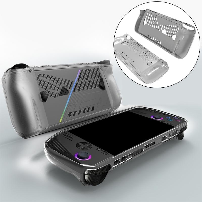 Game Consoles Cover Shell Case Protector Case for ROG Shockproof Shell Flexible Housing Skin with Ventilation Hole