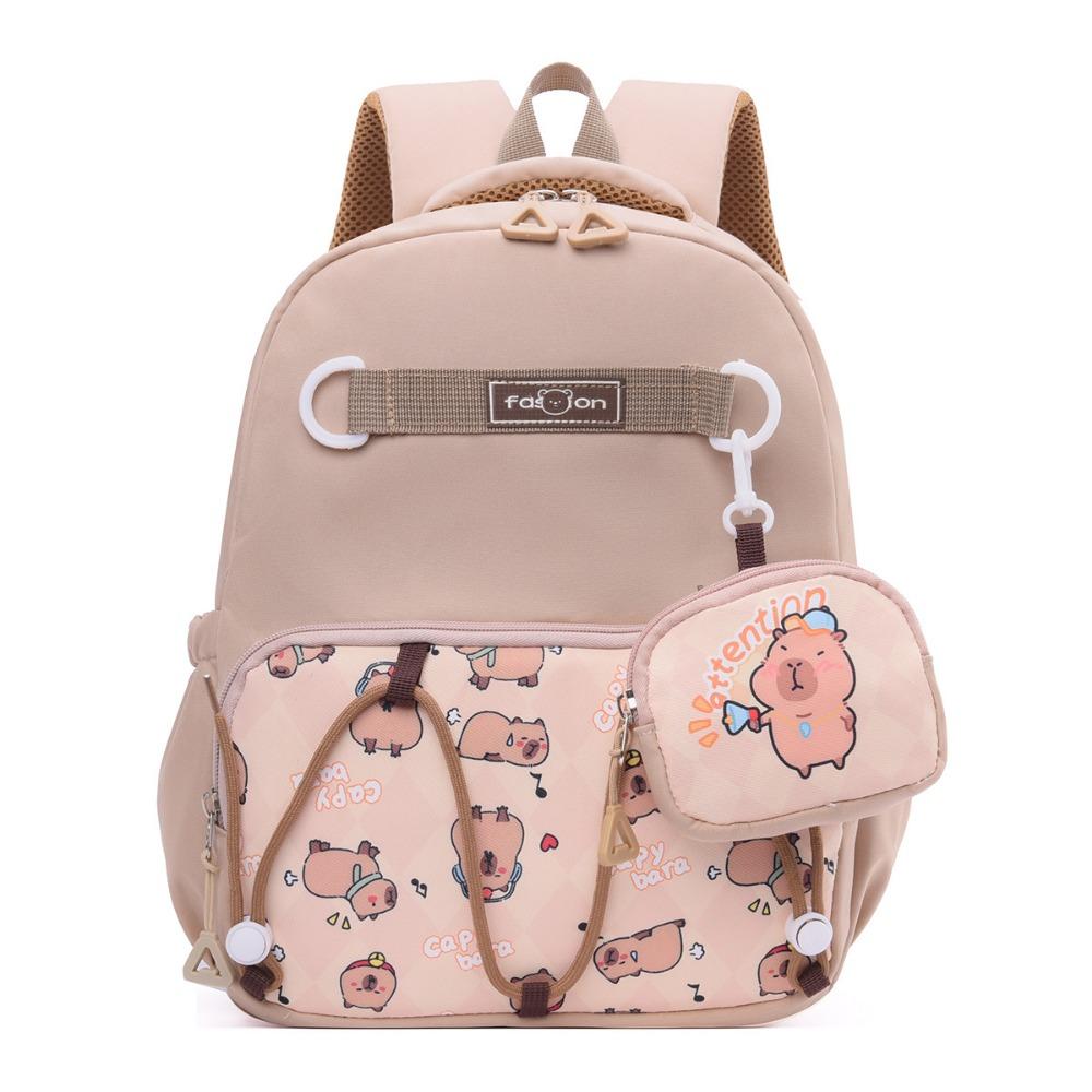 Fashionable Cartoon Nursery Backpack Adjustable Straps Double Shoulder Bag  Elementary School