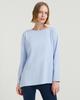 Formative New Side Slit Long Sleeve Fmst5014F_Powder Blue
