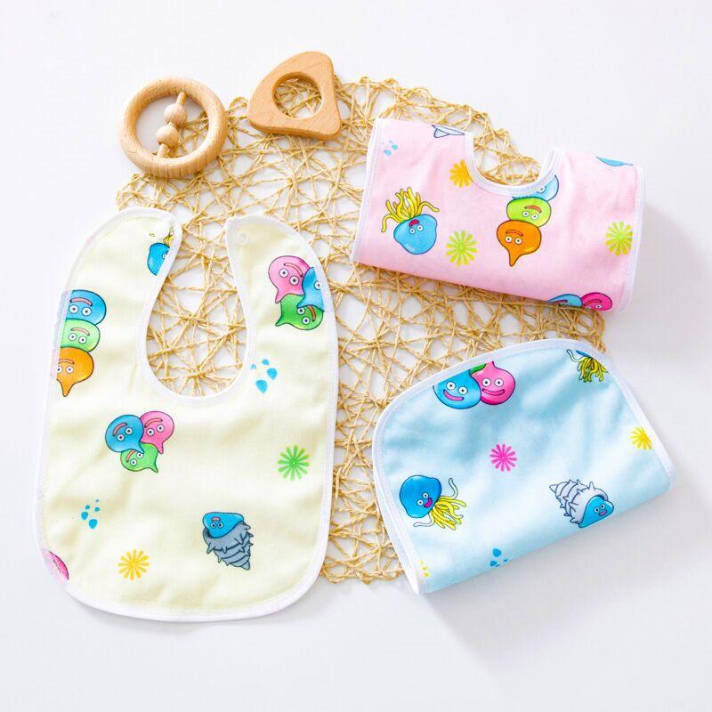 5PC Baby Bib Velvet Waterproof Feeding Baby Girls Boys Towel