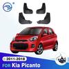 For Kia Picanto 2011-2018 2012 2013 2014 2015 2016 2017 Mudflaps Splash Guards Mudguards Mud Flaps Fender Car Accessories
