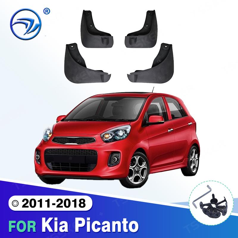 

For Kia Picanto 2011-2018 2012 2013 2014 2015 2016 2017 Mudflaps Splash Guards Mudguards Mud Flaps Fender Car Accessories 2011-2018
