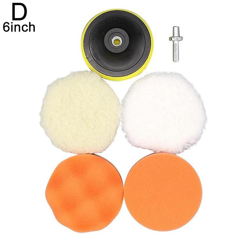 Car Polish Pad 3/4inch For M10/M14 Soft Wool Machine Waxing Polisher Car Body Polishing Discs Cleaning Removes Scratches Tool
