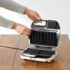 Waffle Hot Sand Baker Color Now Comes with 2 Types of Hot Sand Maker Electric Waffle Maker Sandwich Maker [Vitantonio Official] & (VWH-600-K) [New