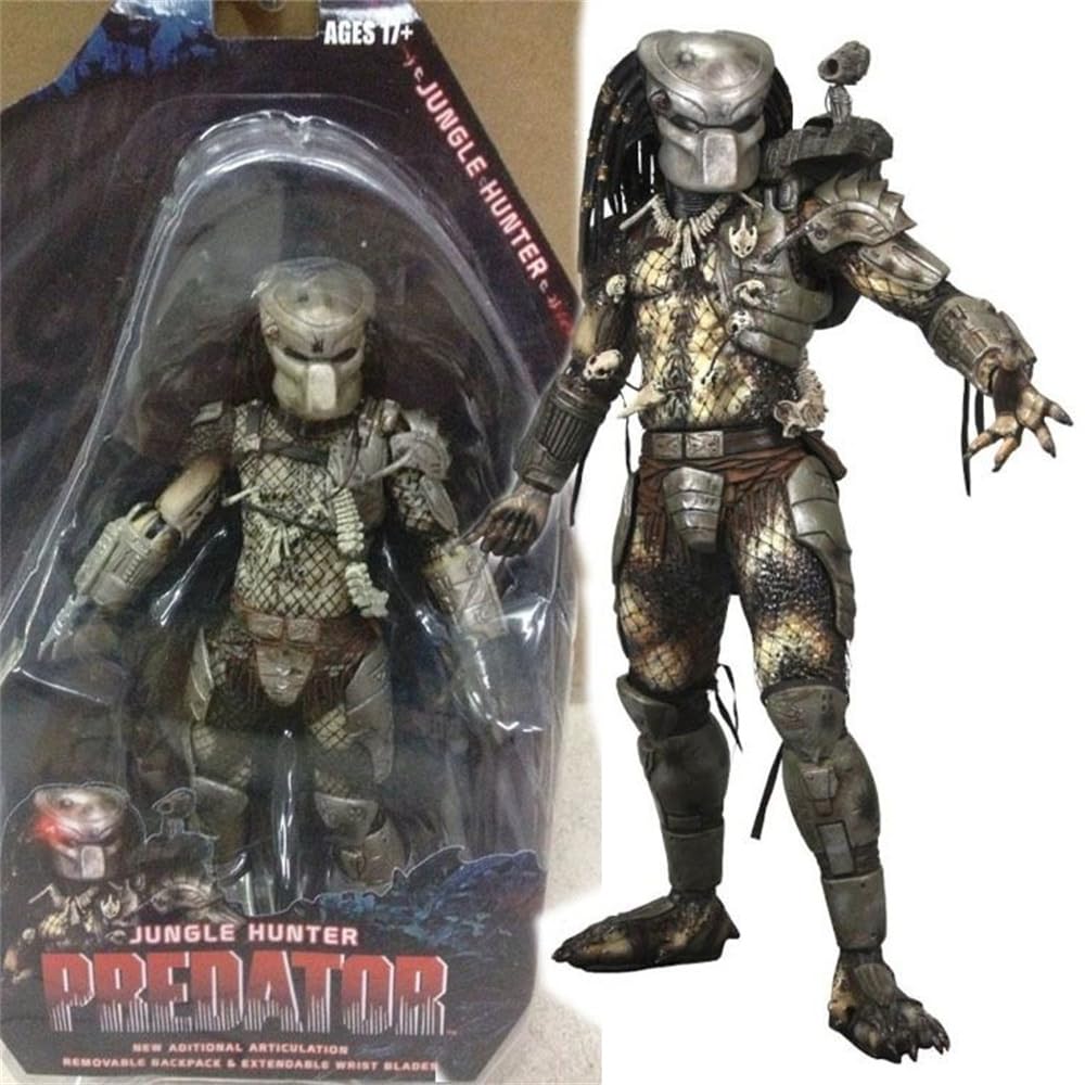 Dumbpec Predator Figuarts Spielzeug Predator Spielzeug Ersatz Ist Alien vs. Dschungel Beute Rampage Figur Joint Bewegliche Modell Spielzeug Predator 5 Beute (Kriegsschäden