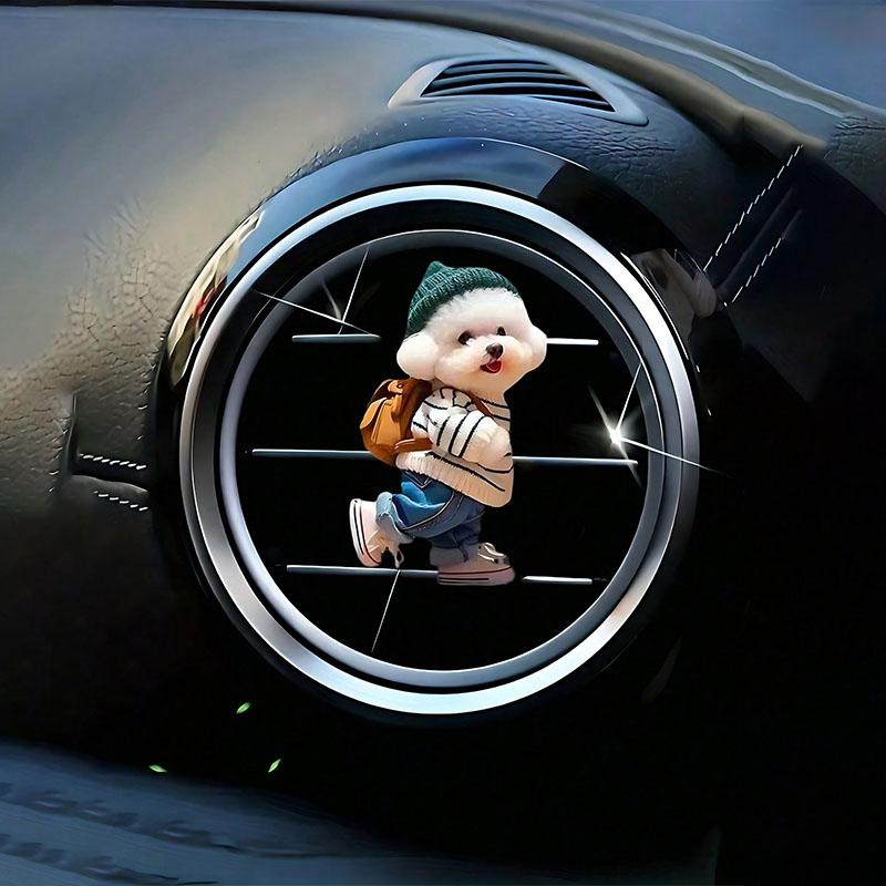 Cute Acrylic Car Vent Clip - Aromatherapy Air Freshener Holder, Waterproof Decorative Clip for Car AC Vents, Fun & Functional Ac