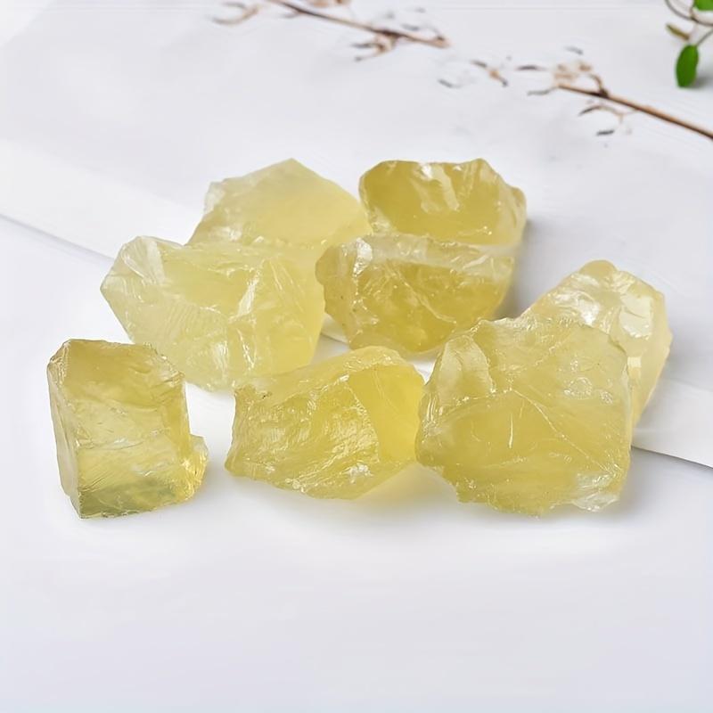 Natürliche Citrin Rohsteine, Hitzebehandelte Citrin Kristallstücke, Citrin Rohsteine für Kristalle, Gelber Quarz Mineral Specimens