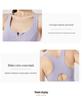 Hot-Selling Front Zipper Sports Bra: Beautiful, Shockproof Running Fitness Vest, Plus Size