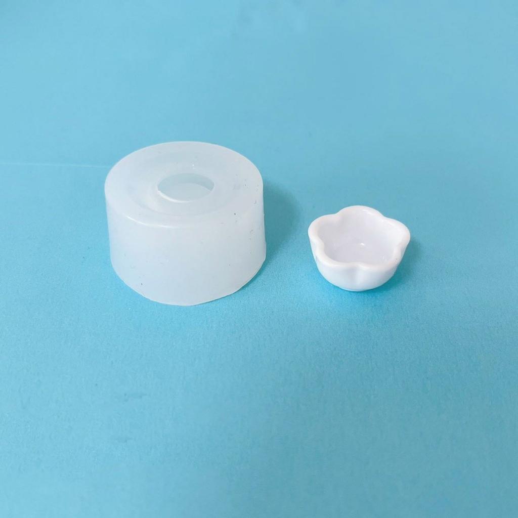 Miniature Candy Toy Moulds DIY Craft Molds Small Dinnerware Shape Moulds Realistic Candy Food Molds for DIY Hand-Making