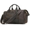 New Fashion Genuine Leather Men's Travel Bag Cowhide Luggage Bag For Man Crazy Horse Leather Crossbody Hand Luggage Shoulder Bag