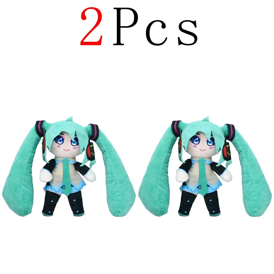 Cartoon 20cm Hatsune Miku Plush Doll Toy Anime sakura Miku snow Miku Character KawaiiSitting posture Fufu Kids Christmas Gift