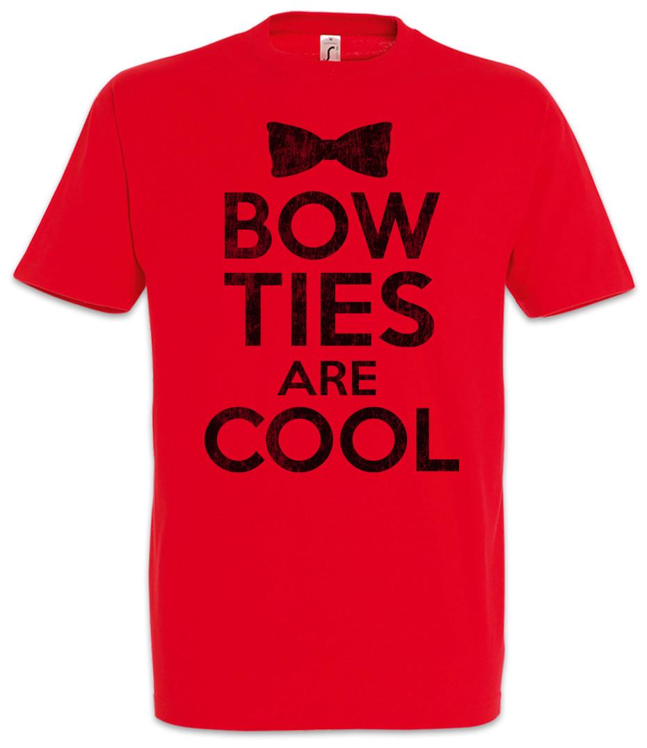 

Bow Ties Are Cool T-Shirt Mens Womens Tees Top Neck Fun L