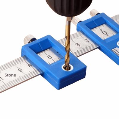 Adjustable Cabinet Hardware Jig Precise Drilling Professional Hole Punch Tool Dowelling Jig Drill Punch Locator Drill Guide