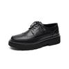 British Style Platform Casual Shoes 2024 New Comfortable Casual Shoes Classic Business Oxford Shoes All-match Brogue Male Shoes