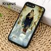 Krajews Virgin Maria Phone Case Cover For iPhone 17 Air 16 15 14 plus 12 13 pro max coque Shell Fundas