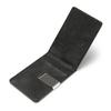 Men's Leather Money Clips Wallet Multifunctional Thin Man Card Purses Women Metal Clamp For Money Cash Holder