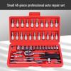 SNJUE 46-Piece Ratchet Wrench & Socket Repair Tool Set