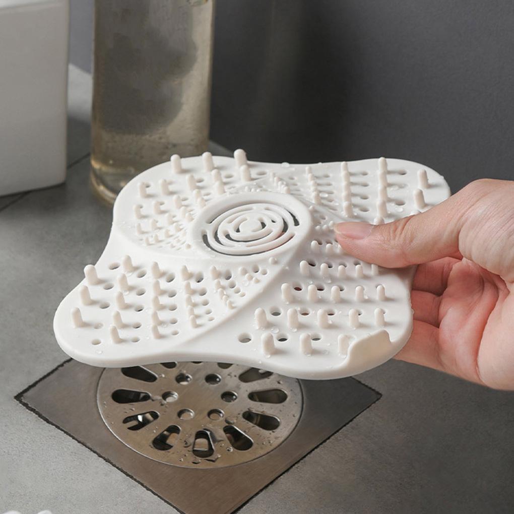 Anti-blocking Hair Catcher Stopper Shower Floor Drain Cover Bathroom Kitchen Sink Strainer Filter