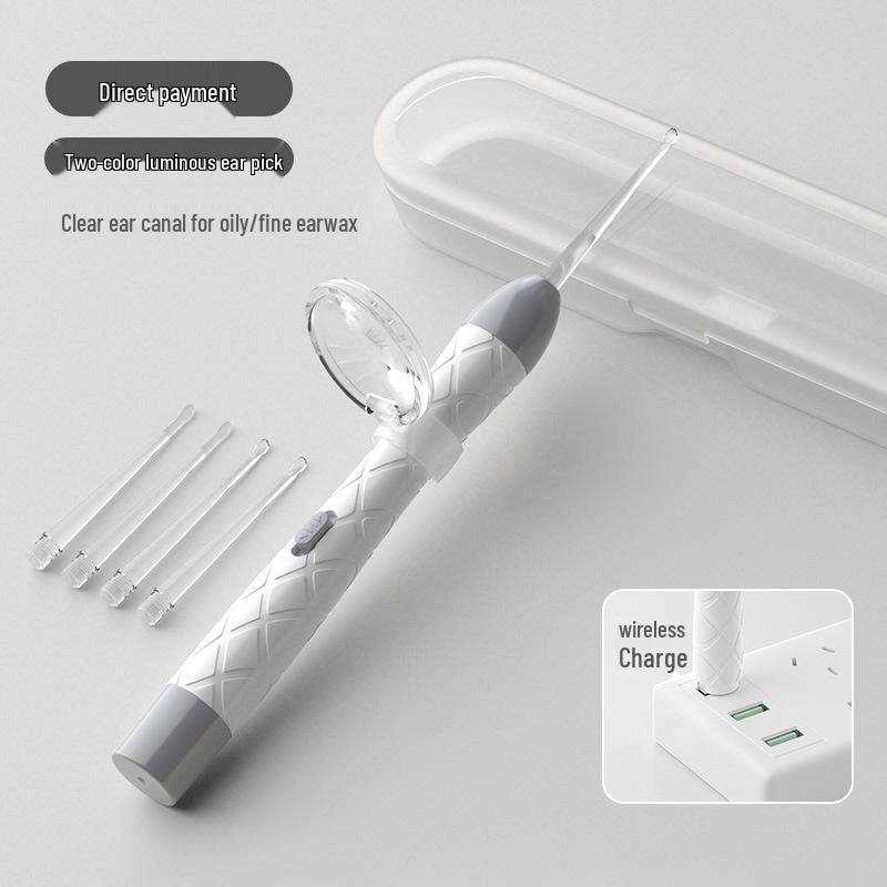Illuminated Ear & Nose Cleaning Kit for Babies – Battery-Operated Earwax Remover Set